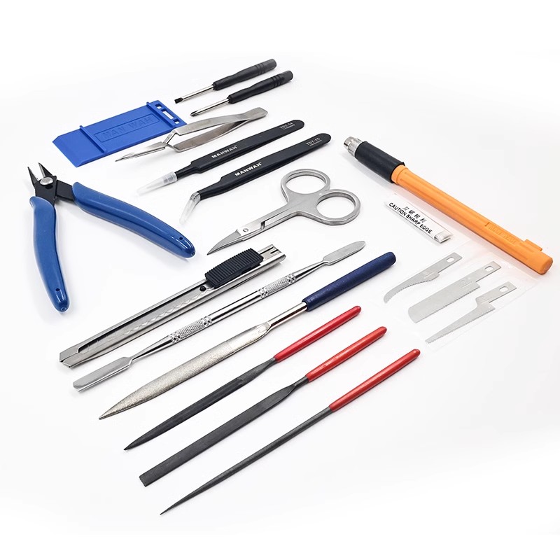 Craft Knife Set - MANWAH modeli montaj aracı 20 adet