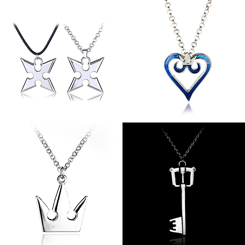 Keyblade Cosplay Prop - Oyun Kingdom Hearts Zincir Kolye Kolye