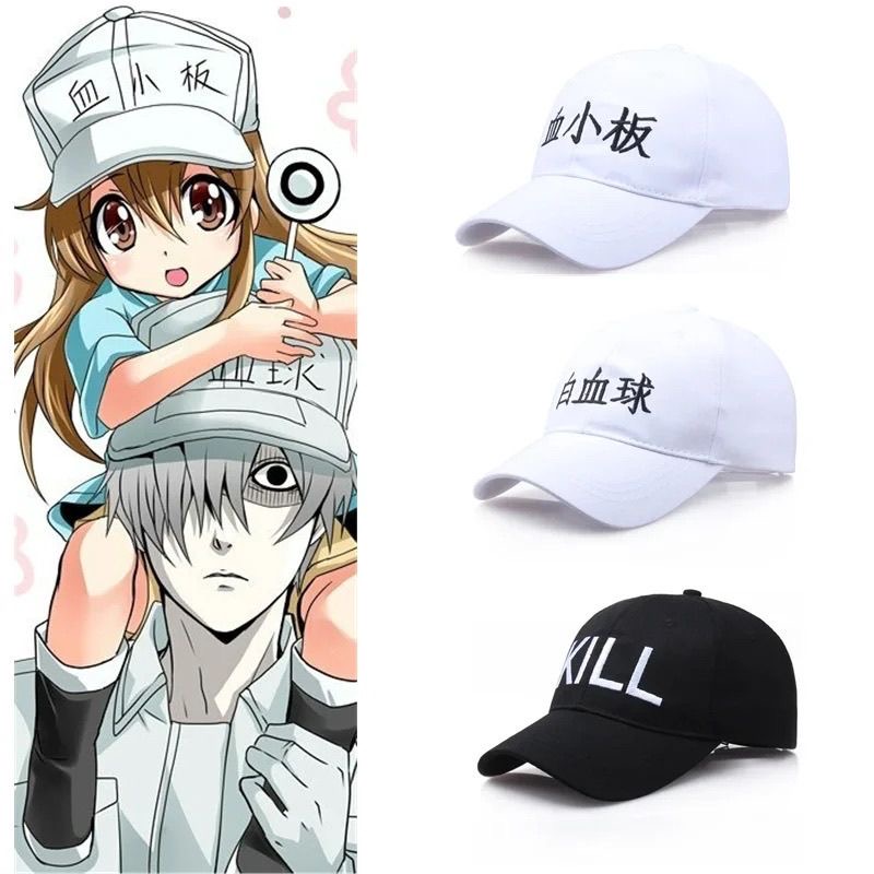 Cosplay Prop Works - Anime hücre trombosit şapkası Hataraku Saibou