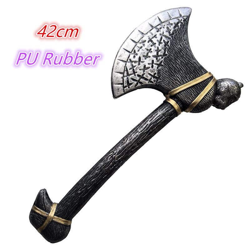 Cosplay Prop Axe - Cadılar bayramı Balta Prop Köpek Kafası