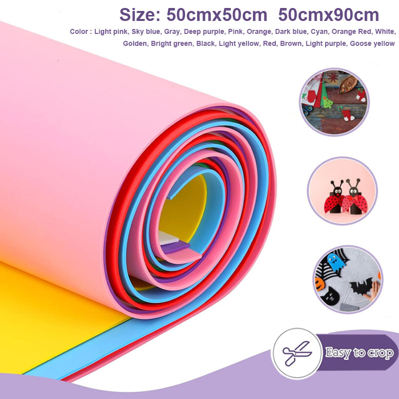Eva Foam Sheet - 1 adet Renkli Eva Köpük Levhalar