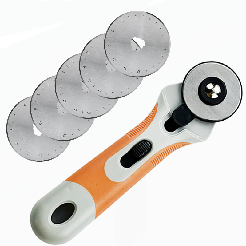 Craft Knife Set - 45mm Döner Kesici, Kumaş Kesme Rulo