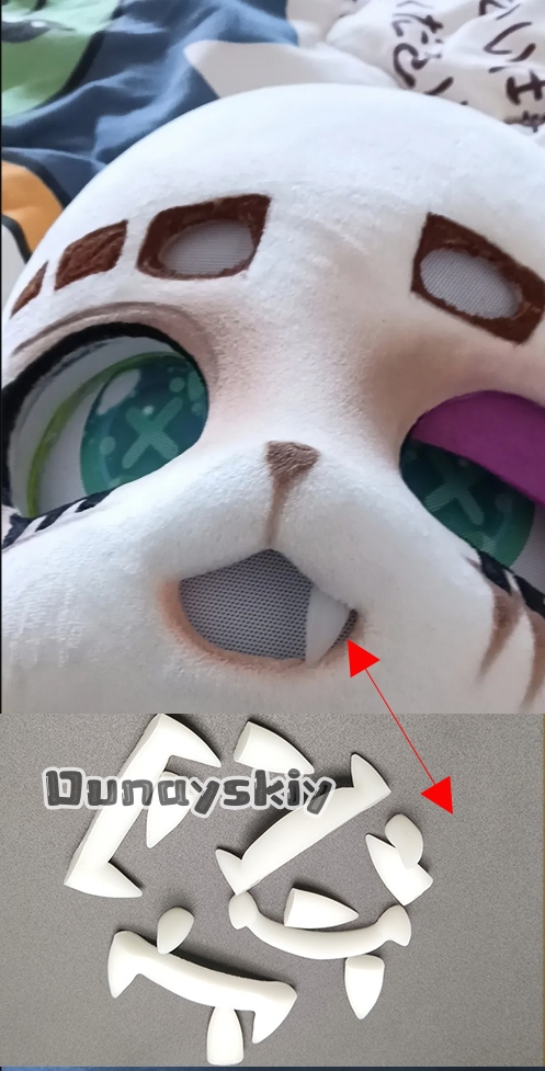Cosplay Prop 3D Print Settings - Kürklü 3D Baskı Kemono Fursuit Sahte
