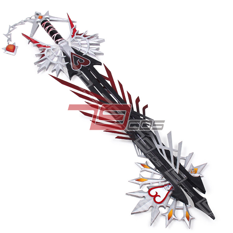 Keyblade Cosplay Prop - Oyun Kingdom Hearts III Sora Krallık