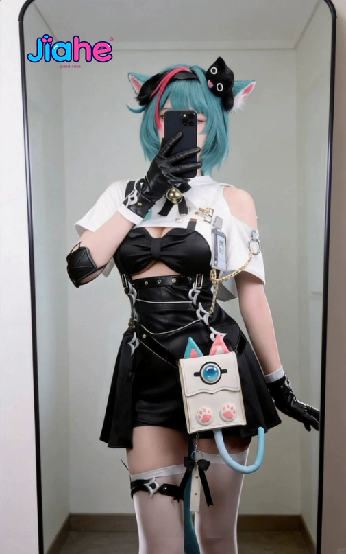 Cosplay Prop Bag - Game Neverness to Everness Mint NTE
