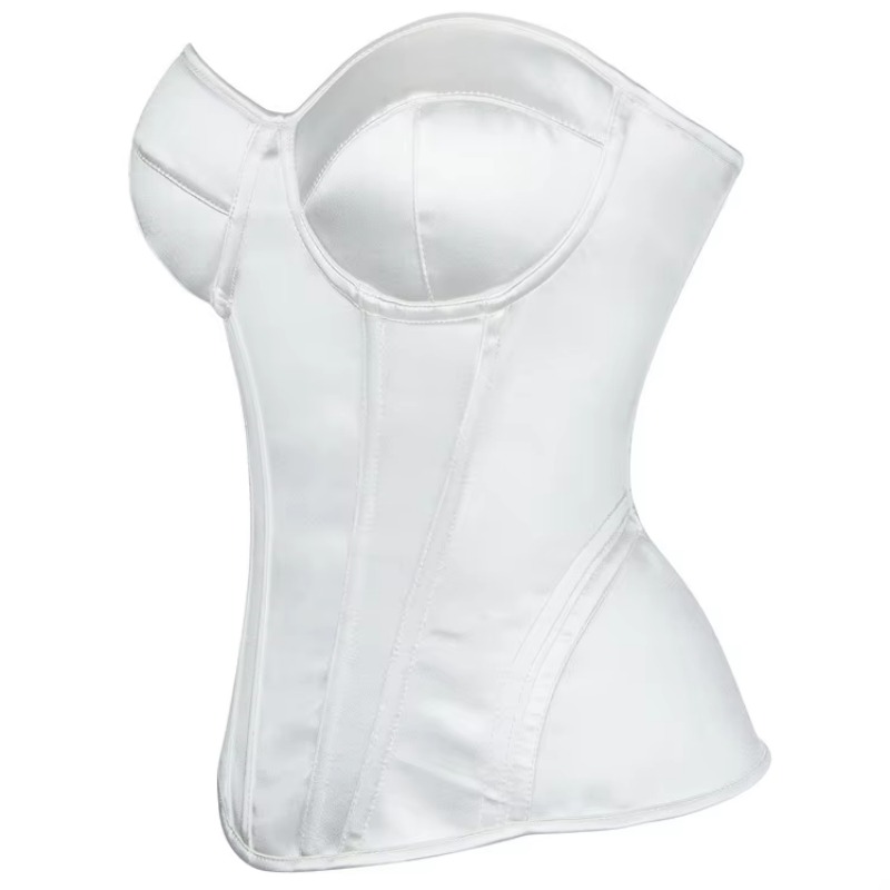 Kadınlar için Beyaz Korse, Göğ - Boning Corset Steel incelemesi ve fiyatı