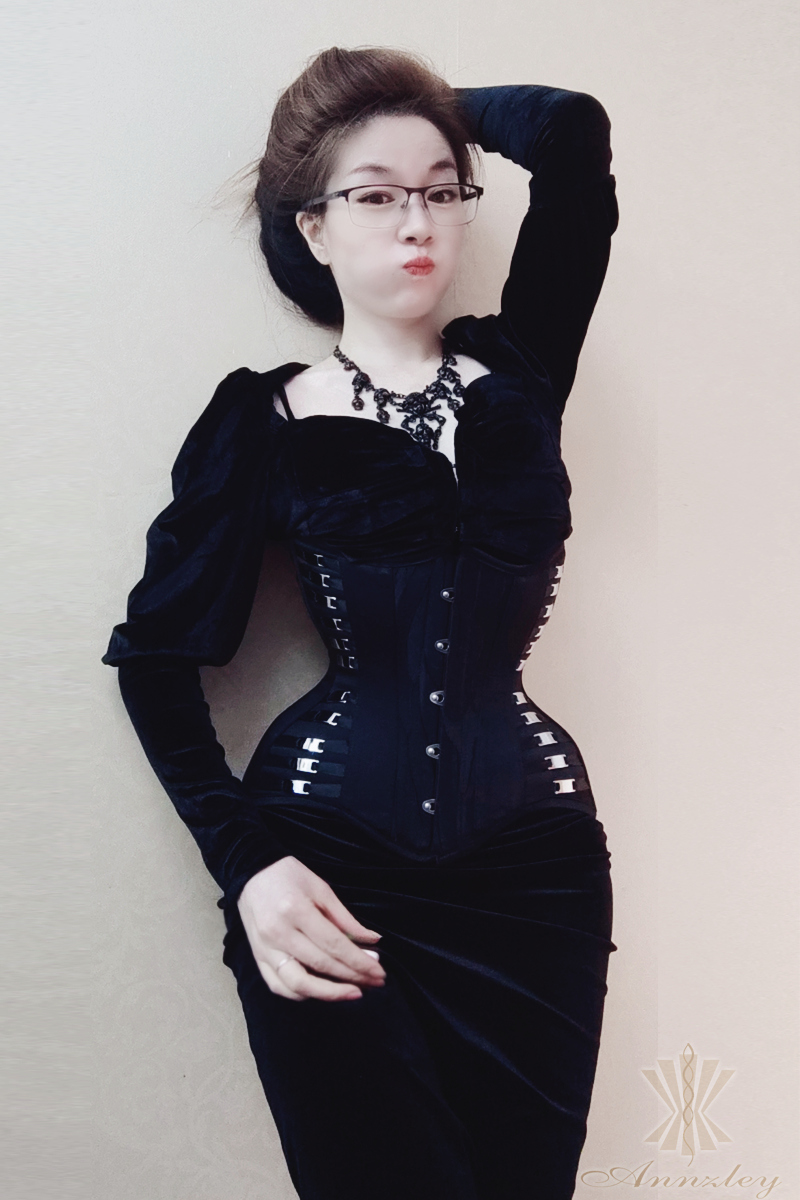 Annzley yeni siyah ince kare M - Boning Corset Steel incelemesi ve fiyatı