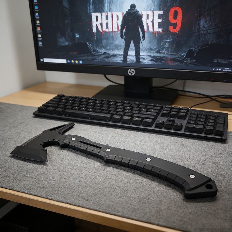 Cosplay Biohazard RE9 3D Baskı - Cosplay Prop Axe incelemesi ve fiyatı